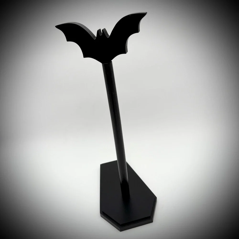 Halloween Bat Paper Towel Holder‎ Coffin Kitchen Display Stand Gothic Decor
